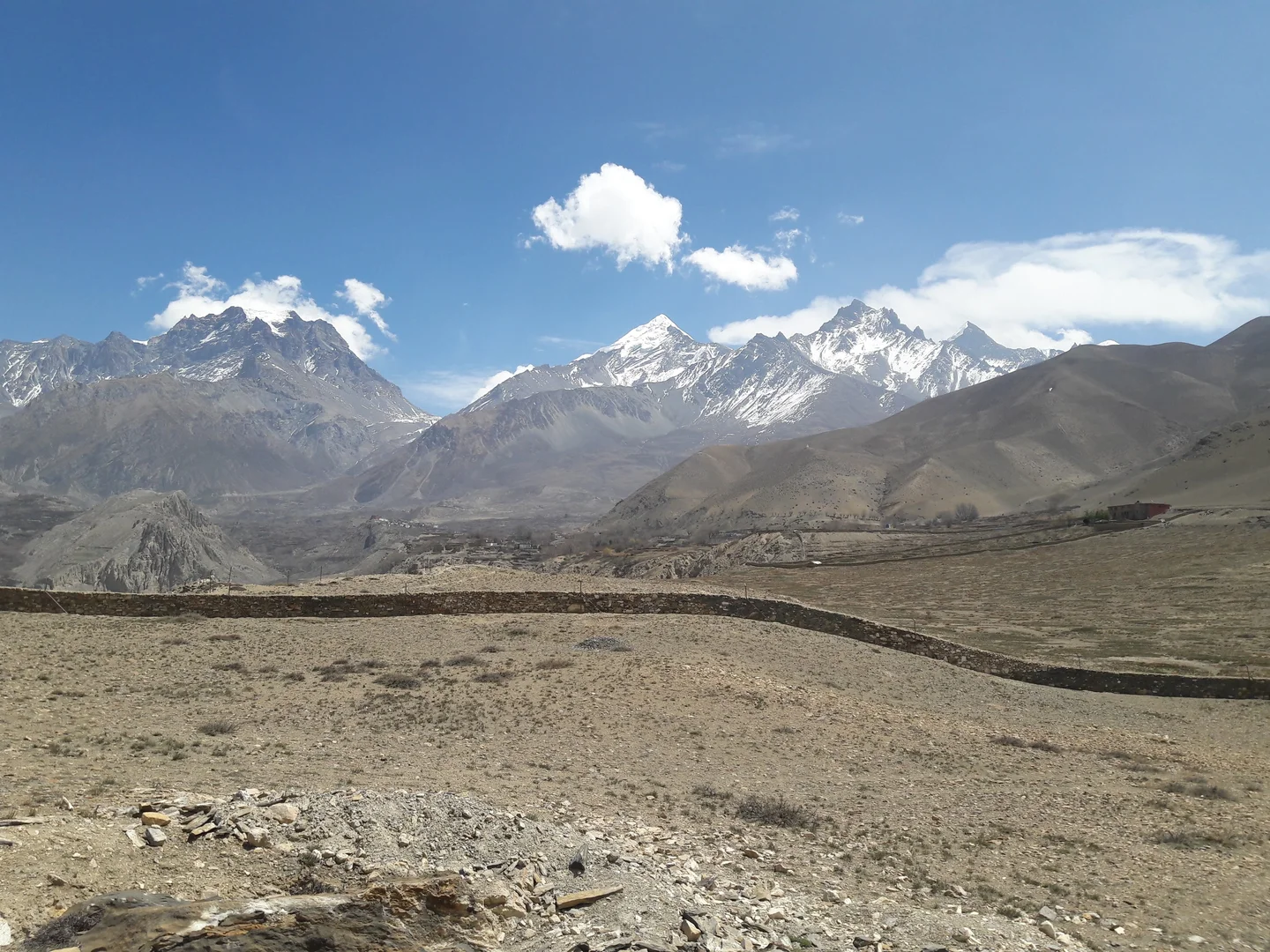 Beauty on Nepal Himalaya Landscape