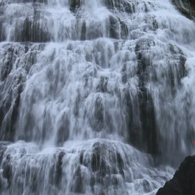 Dwarfed by the power of water