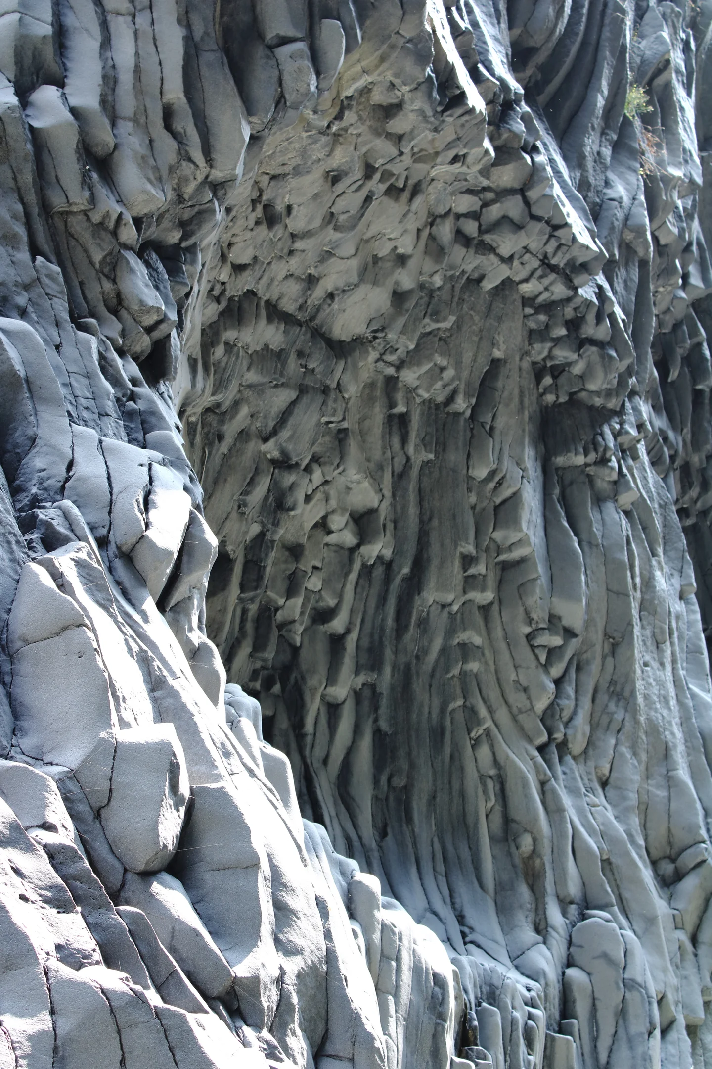 Basaltic flow - Alcantara Gorges