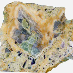 Hydothermal fluorite from la Barre former mine, France