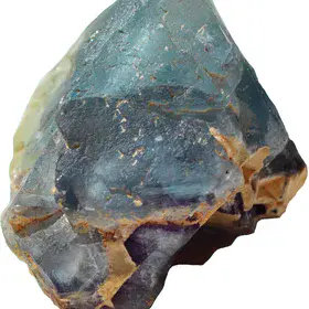 Fluorite octahedron from La Barre mine