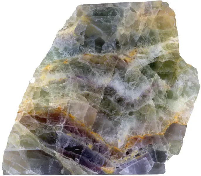 Hydrothermal fluorite from La Barre, France