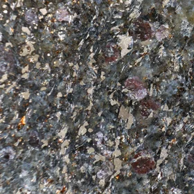 Sulphide-bearing gneiss and quartzite from the Estonian Precambrian basement, Alutaguse zone.