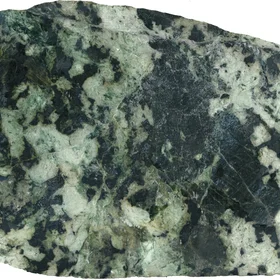 Metagabbro from the Guil Valley, Queyras, Briançon, Hautes-Alpes, France.