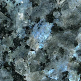 Feldspars in a larvikite