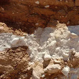 Sandstone with Kaolinite Bedding (brittle to semi cohorent)