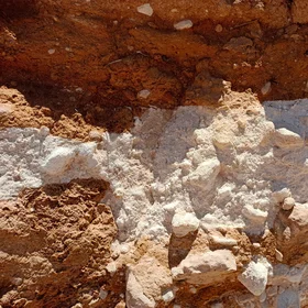 Sandstone with Kaolinite Bedding (brittle to semi cohorent)