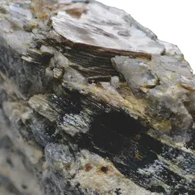 Layers of muscovite in a pegmatite vein