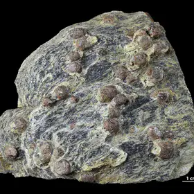 Blue schist from the Isle of Groix