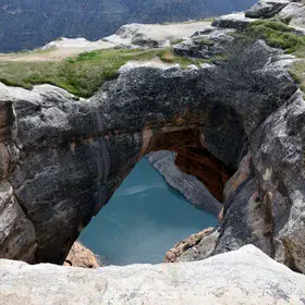 Taşbaşı Deliklitaş: Natural Arch and Botan River View