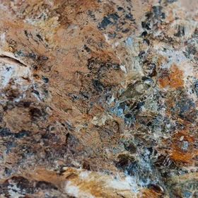 Lead/Zinc Ore Deposits surrounded by Iron Oxides Deposits (Hematite, Magnetite & Goethite) with Calcite/Gypsum