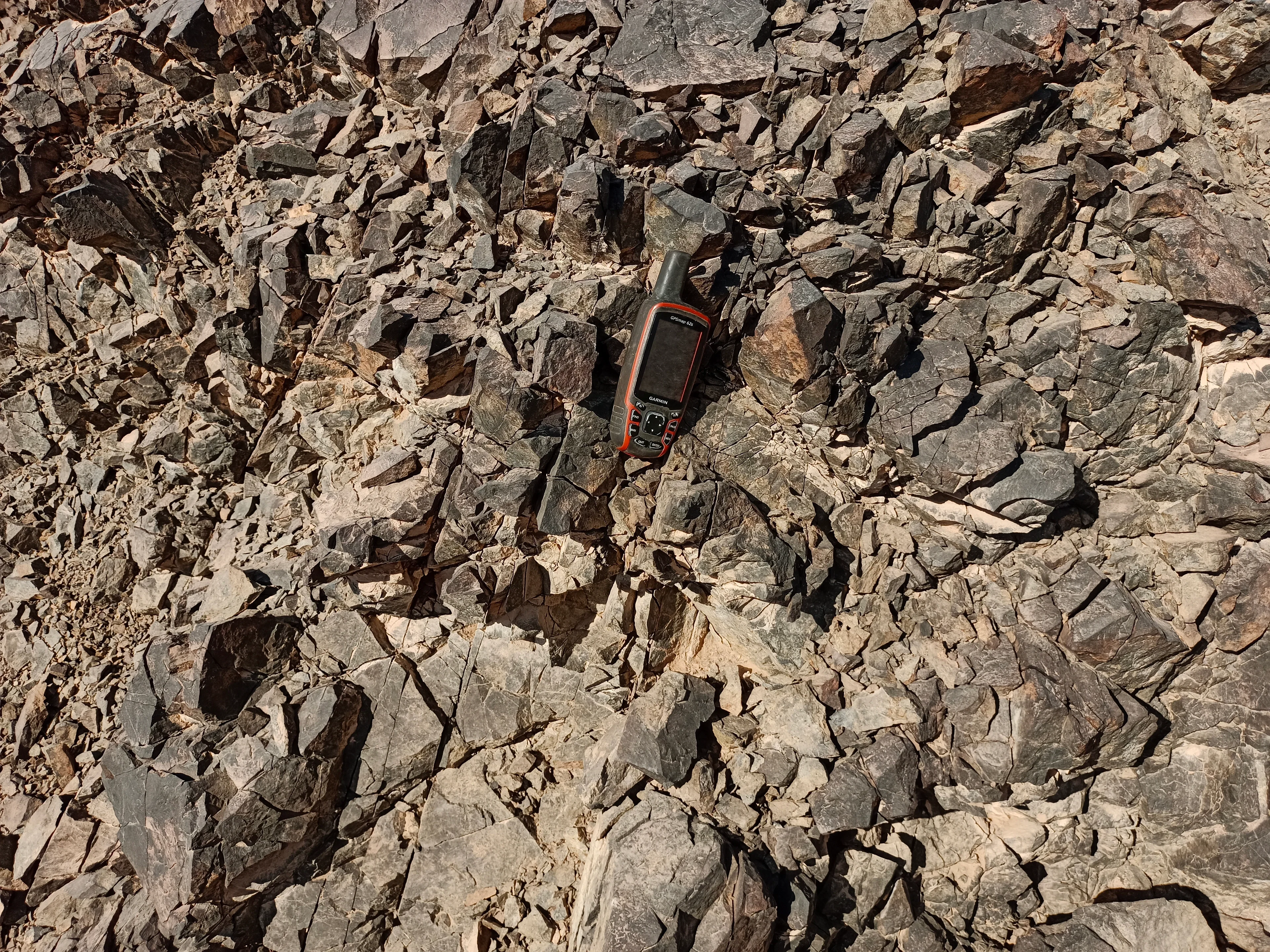 Outcrop of Desert Varnish