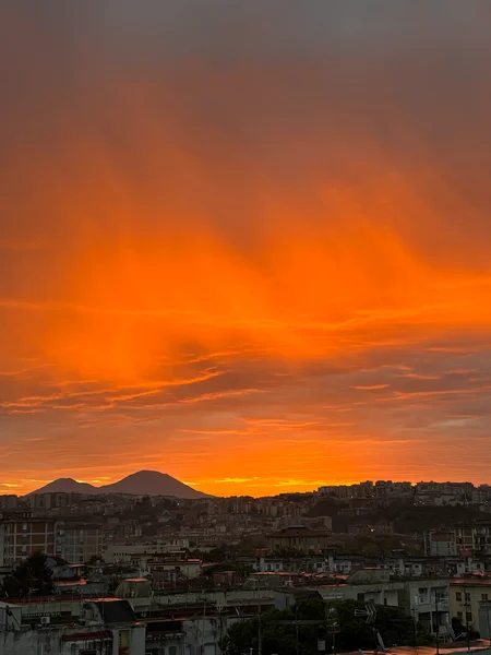 Solar Pyroclasm: When Vesuvius Borrows Fire from the Sky!