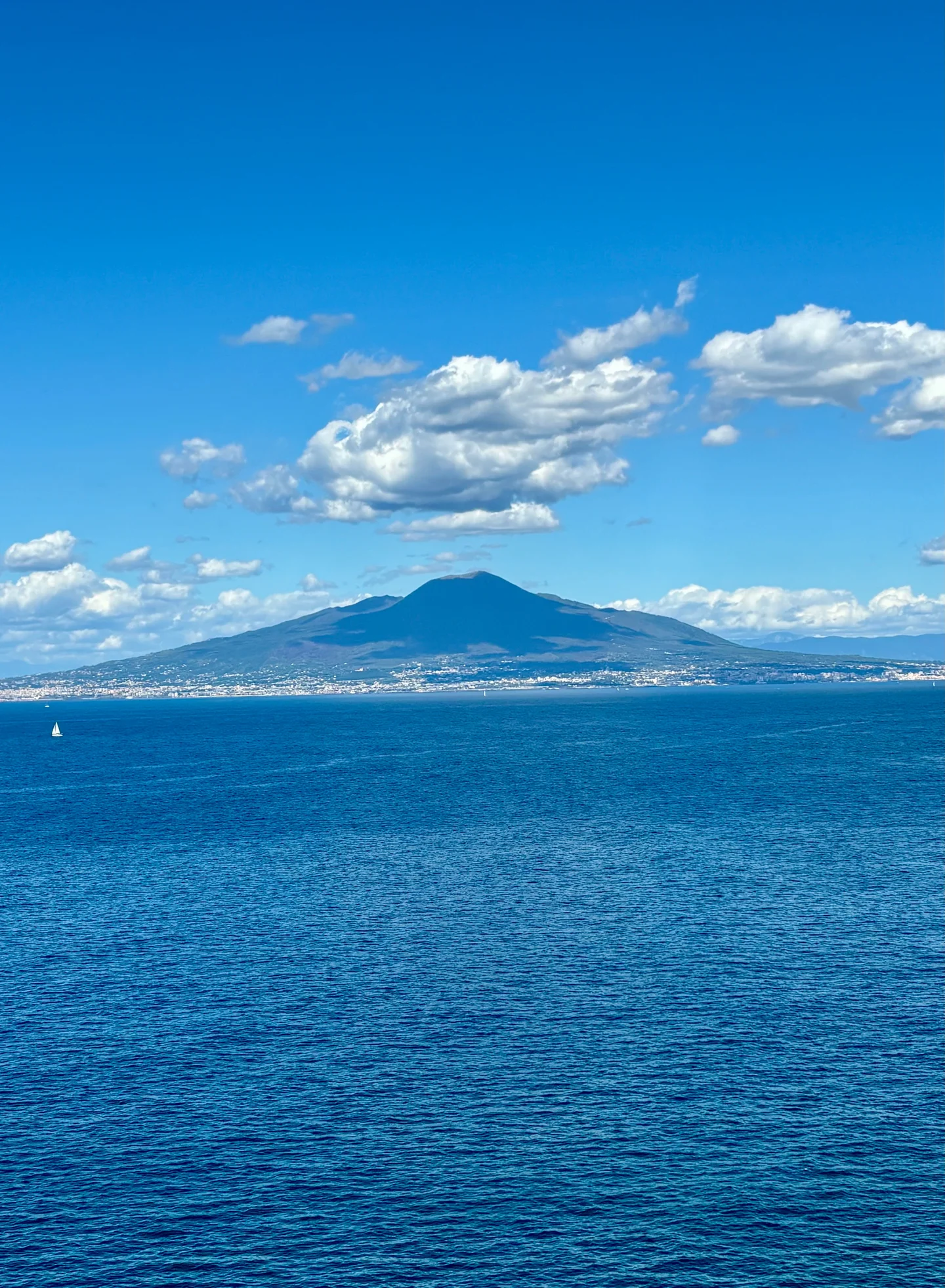 The Mediterranean and the Vesuvius