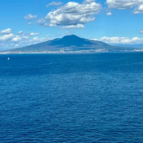 The Mediterranean and the Vesuvius