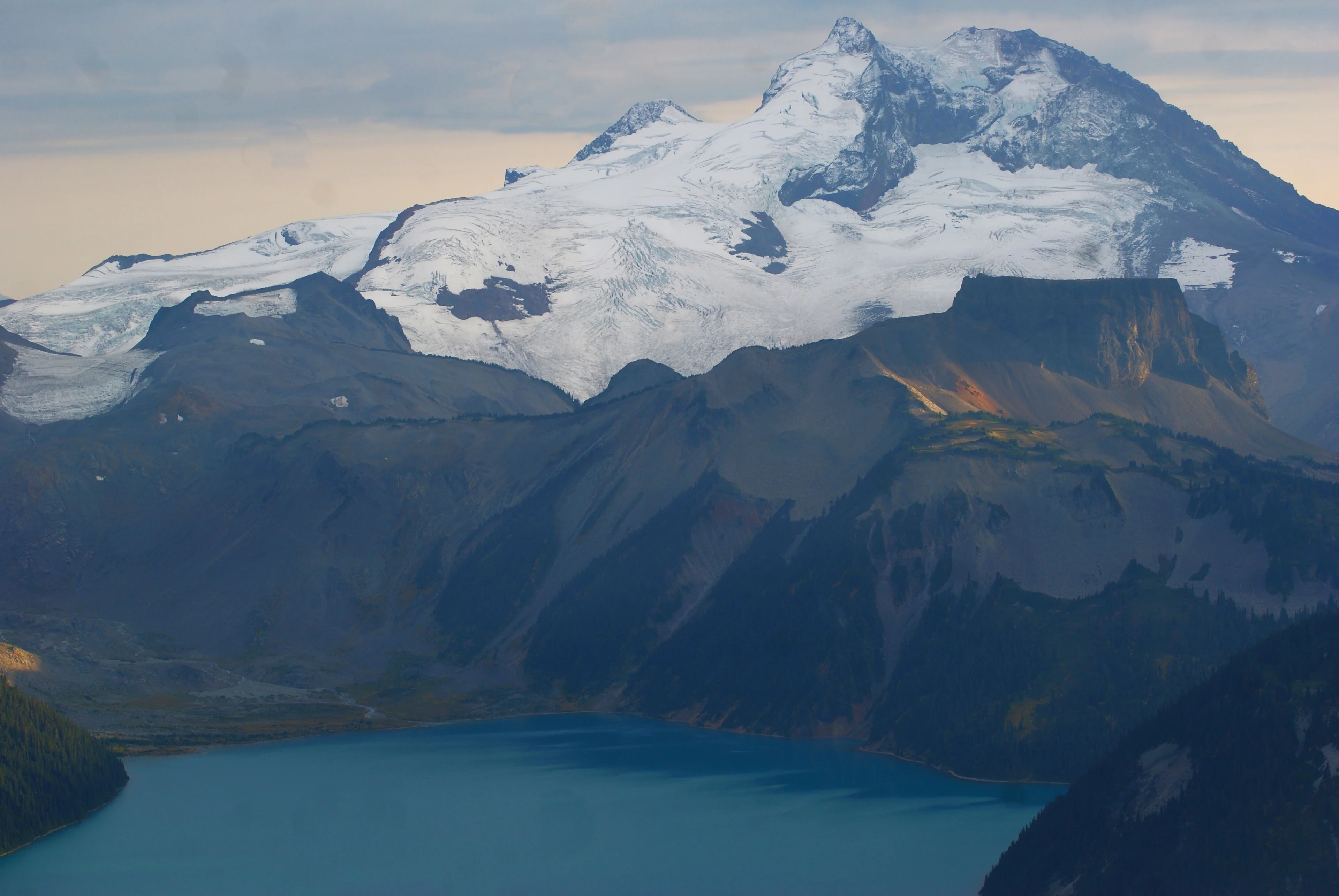 Volcanoes and glaciers