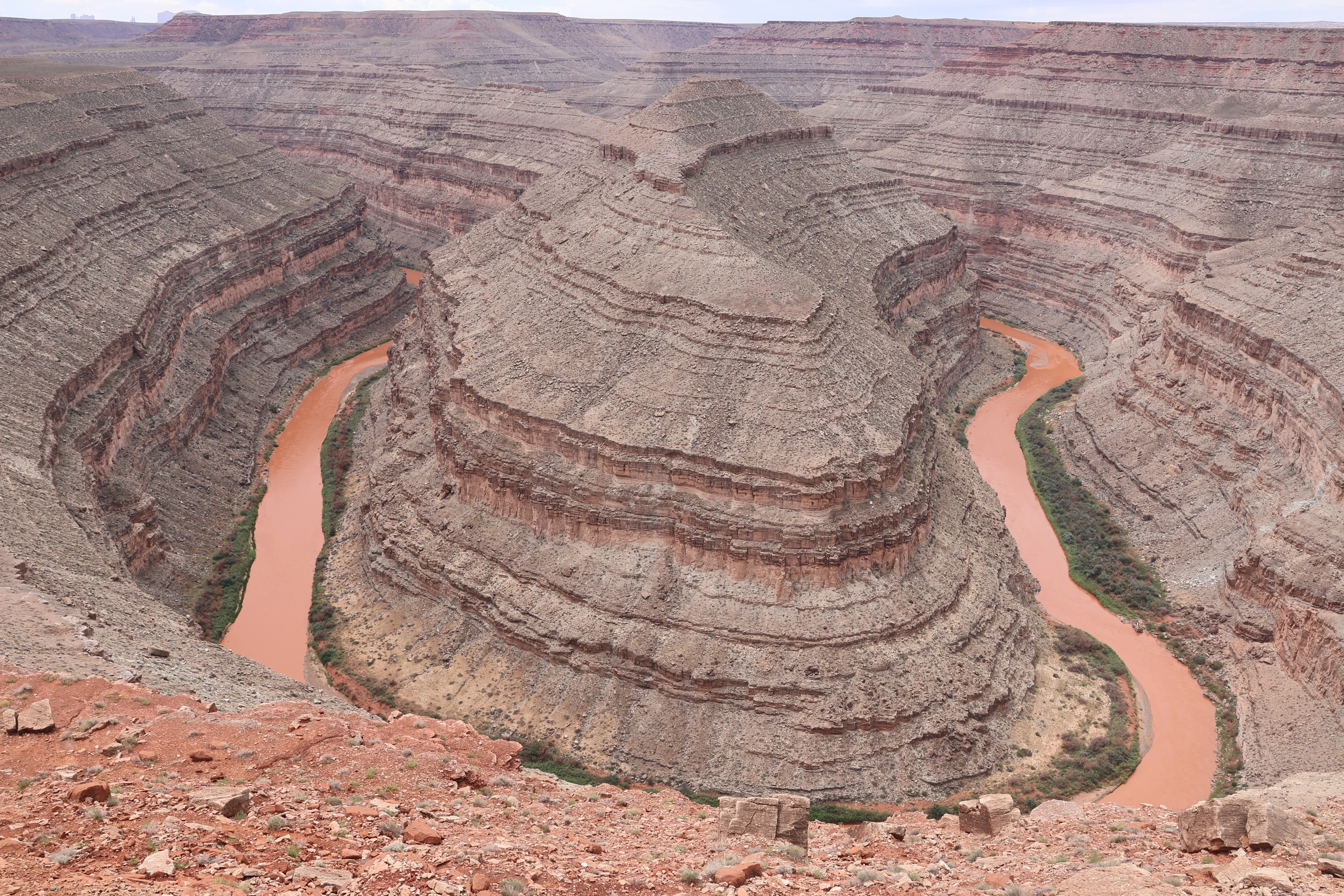 Geology meets meandering river