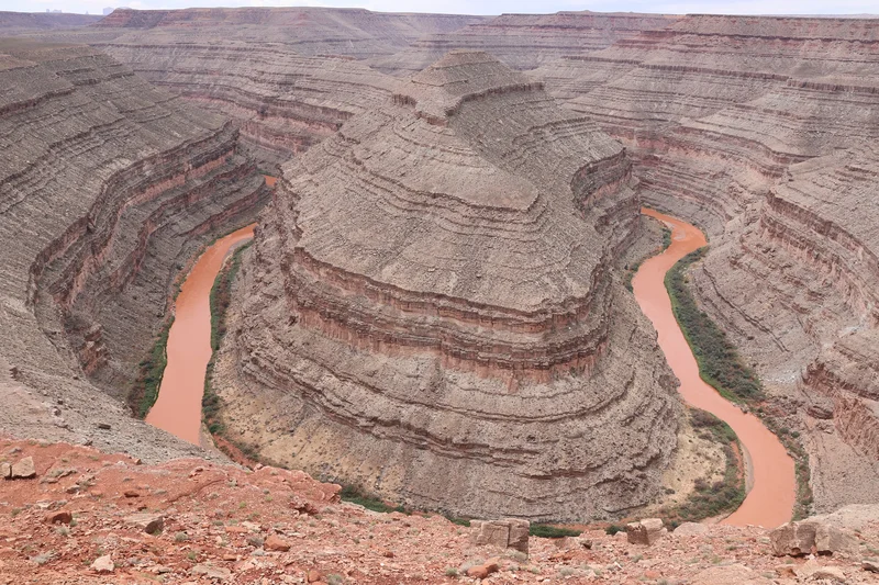 Geology meets meandering river