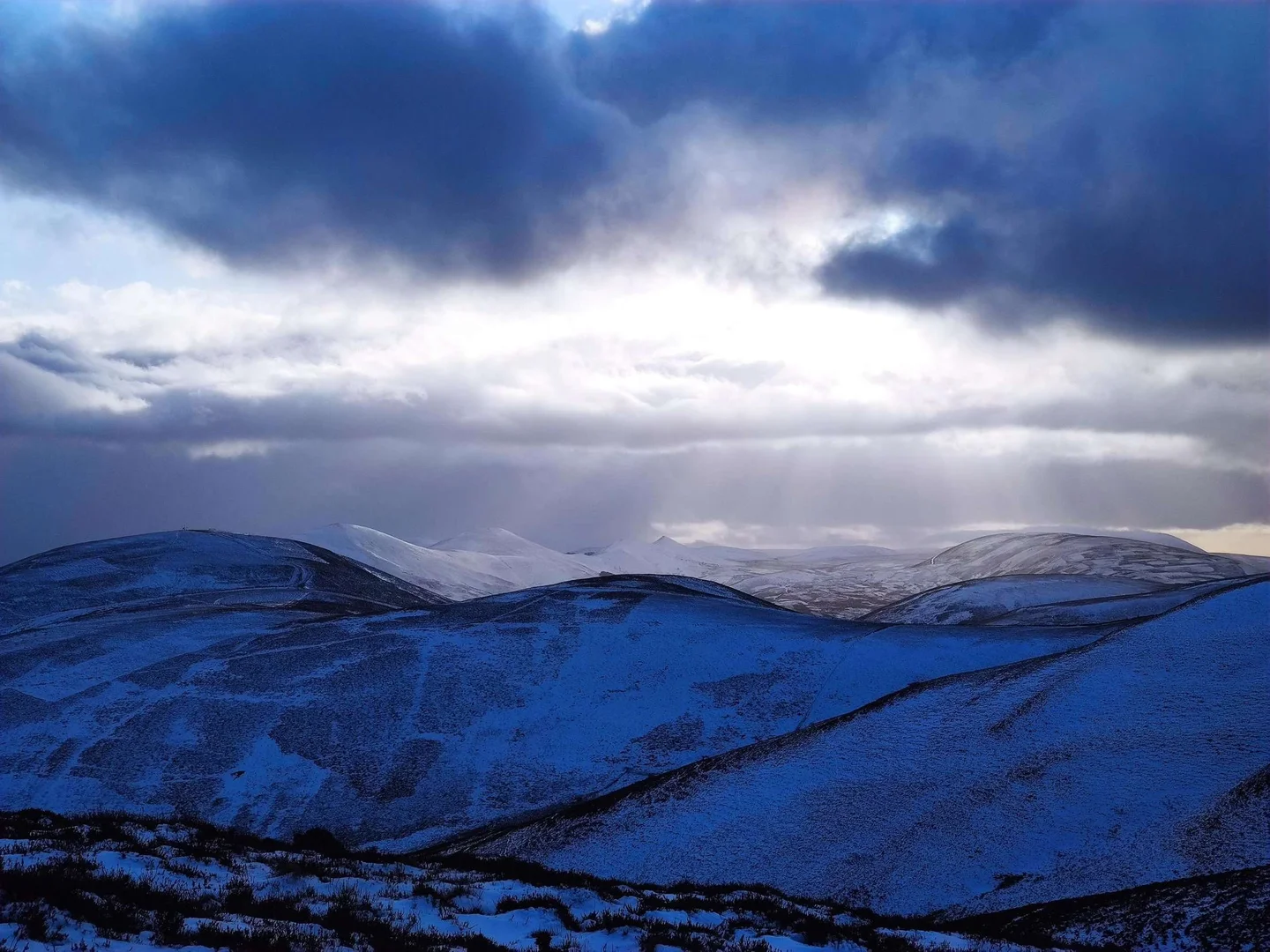 The blue silence and me