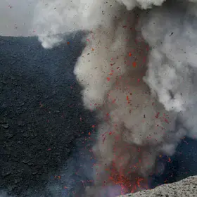 Volcanologist on the frontline
