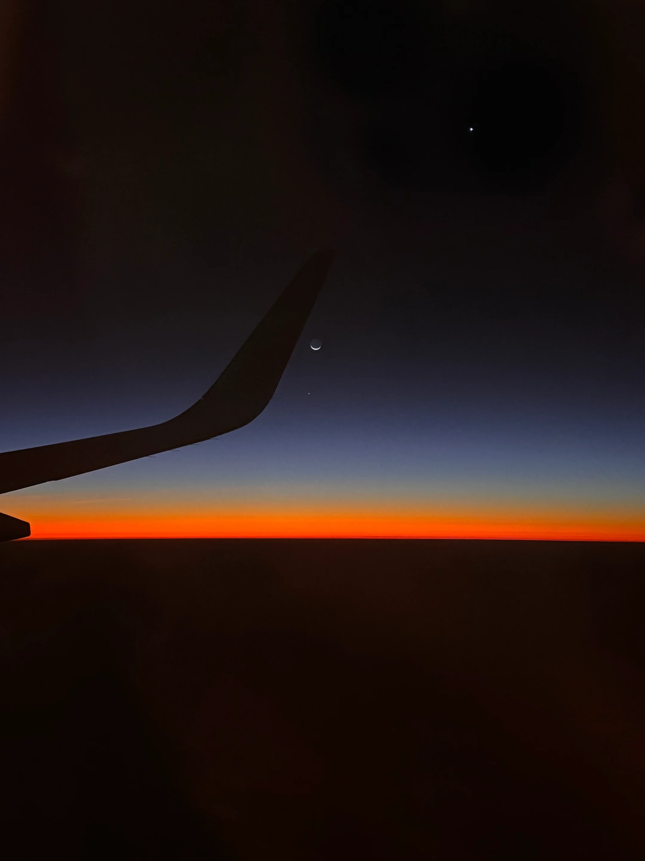 Between Day and Night: A Skyward Moment