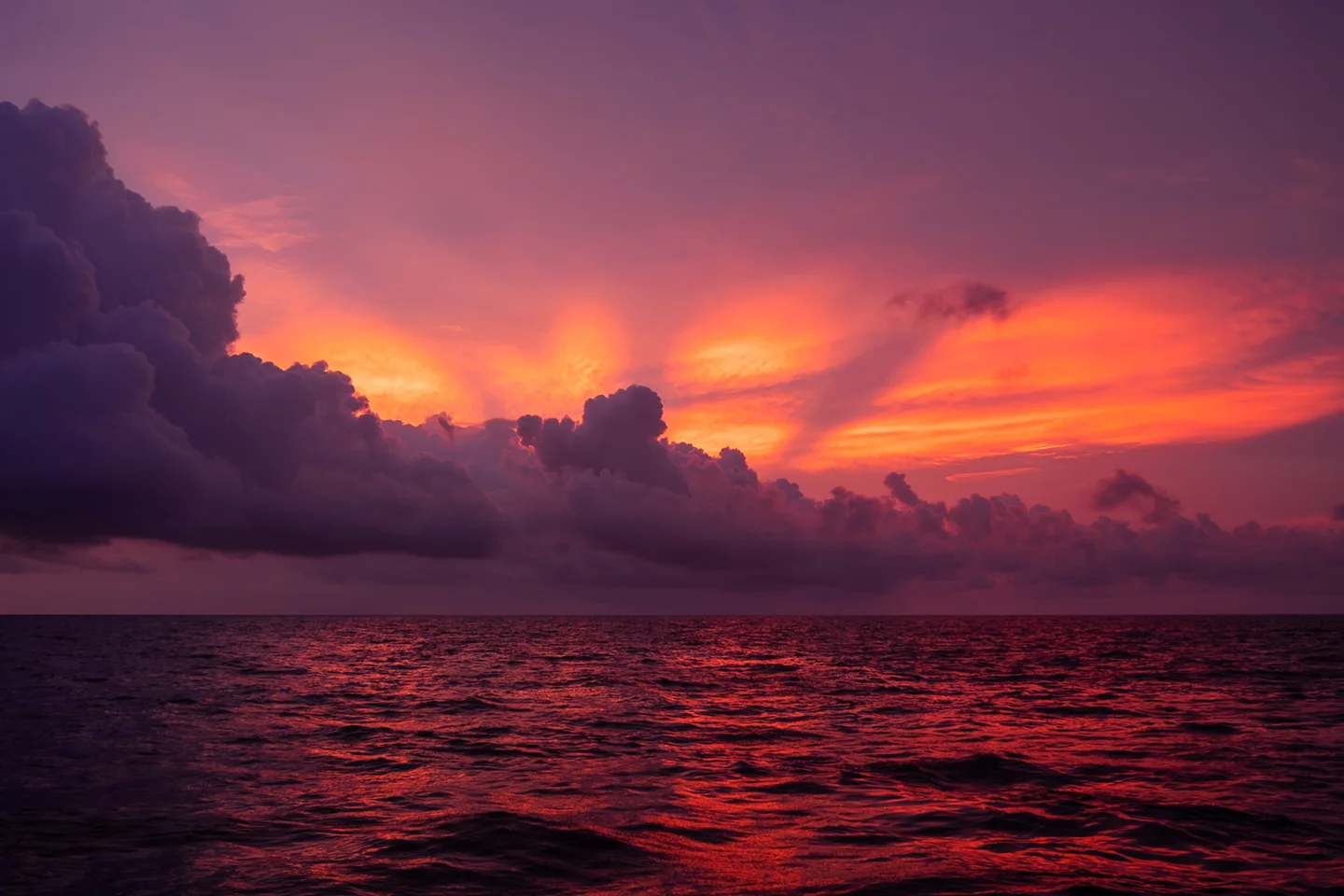 The Silk of the Sea and Sky — A Sunset Etched in Memory