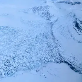 Glacier near Ny-Alesund, Svalbard