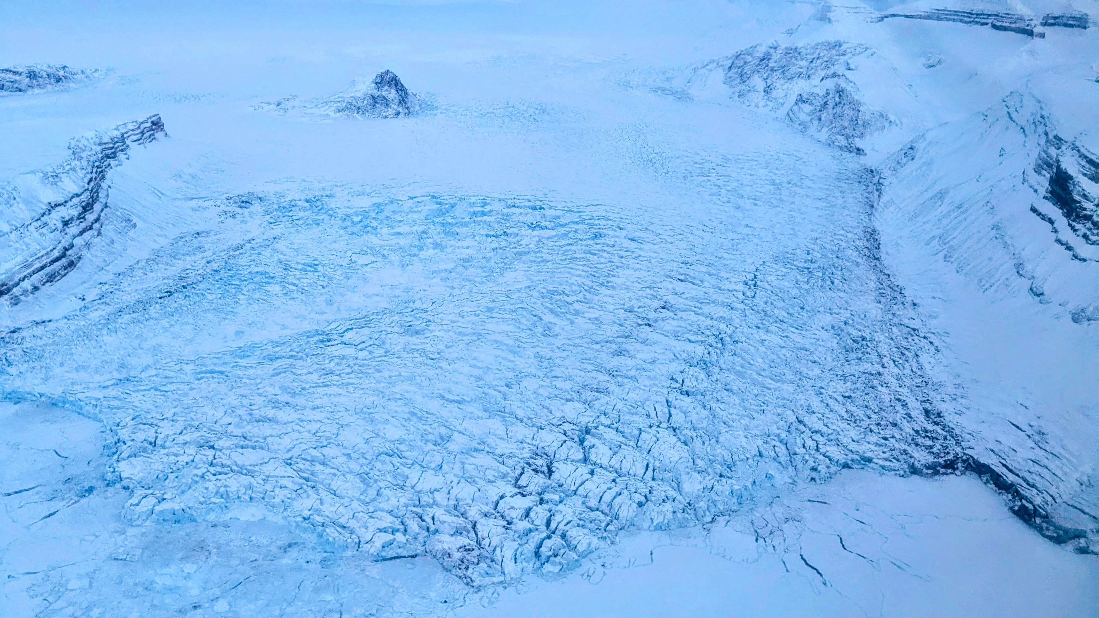 Glacier near Ny-Alesund, Svalbard