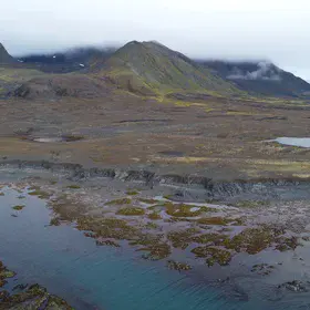 Autumn in Hornsund fjord