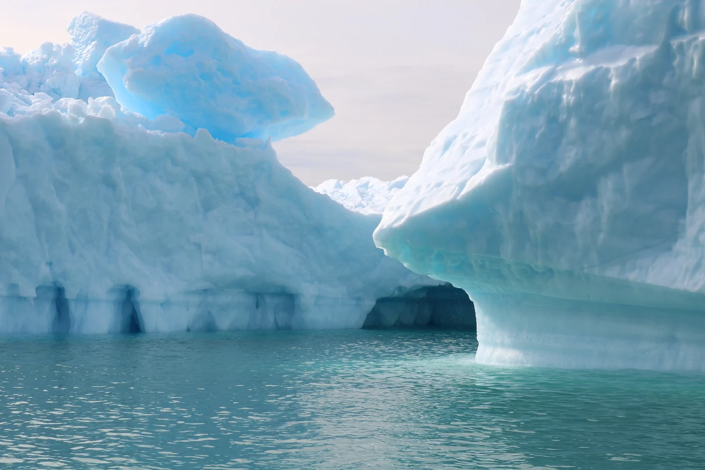 Dripping iceberg in Southern Greenland