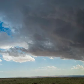 Cold pool dynamics in action in a supercell
