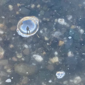 Working in a air bubble