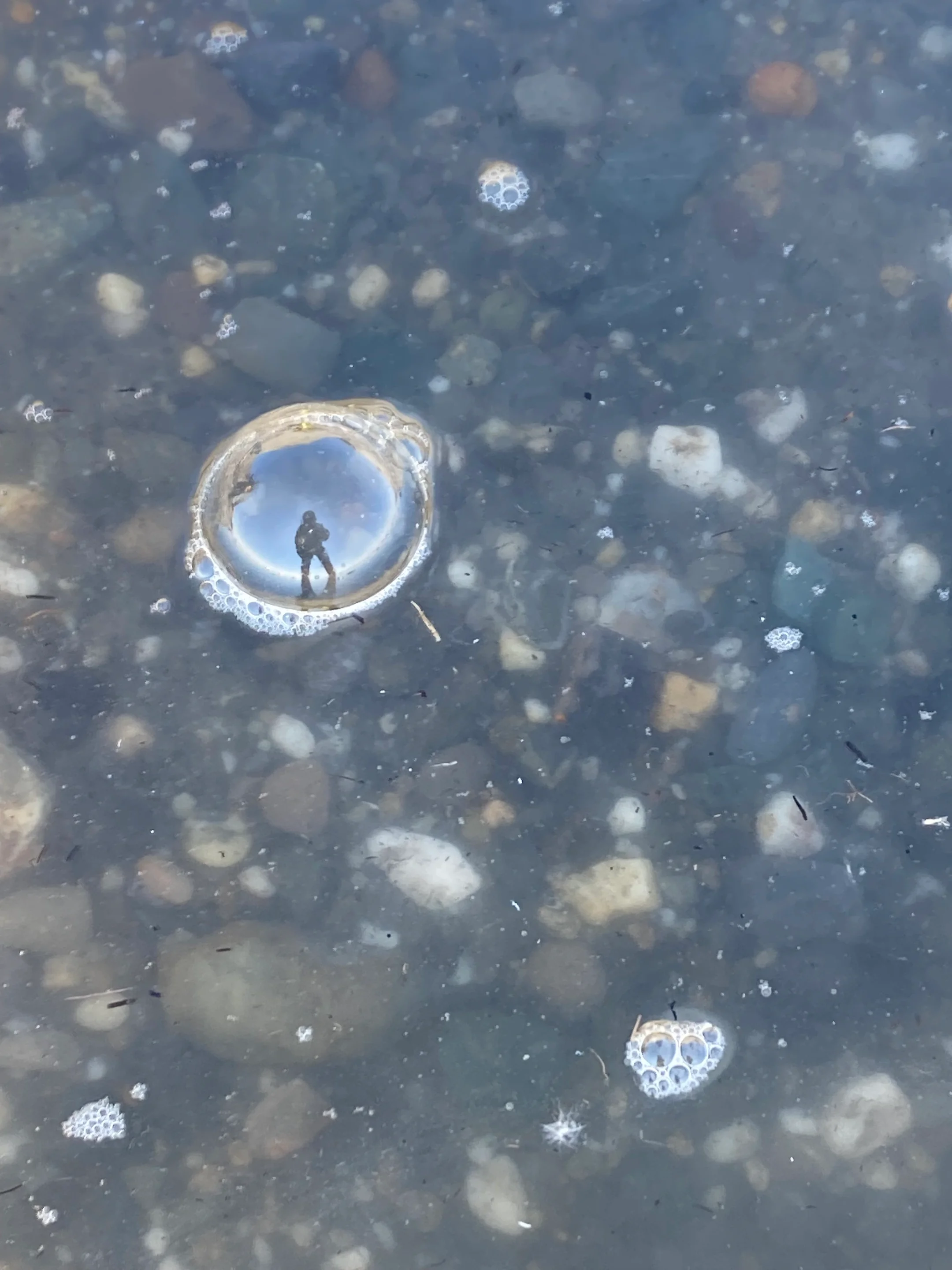 Working in a air bubble
