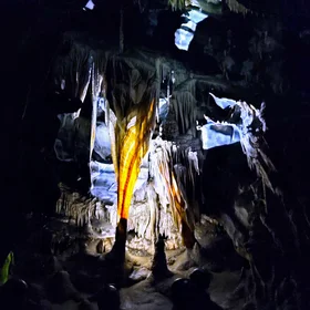 A dazzling display of speleothems