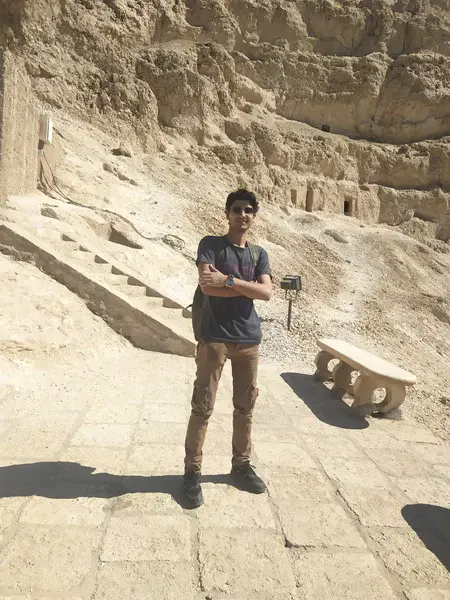 Stratigraphic Section of Limestone and Shale Rocks in Upper Egypt