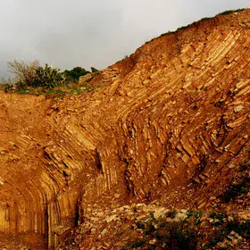 Rock lines written by pressure