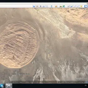 This Earth from space looks like a trilobite fossil