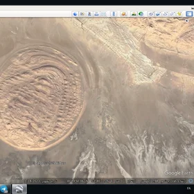 This Earth from space looks like a trilobite fossil