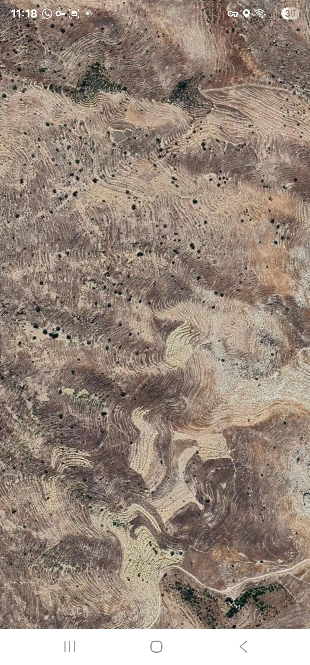 Ancient Agricultural Terraces, Zagros Mountains near Shiraz, Southwestern Iran