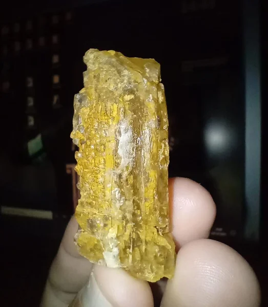 Gypsum Crystal from the Qattamiya Area, Cairo – An Evaporitic Mineral Growth