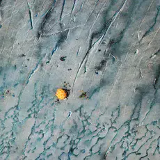 A sky full of scars  - Rhône Glacier, Switzerland