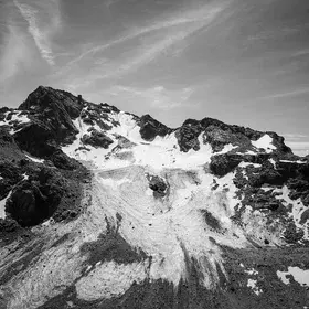 Farewell to a Swiss glacier - Verbier, Switzerland