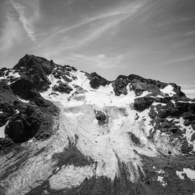 Farewell to a Swiss glacier - Verbier, Switzerland