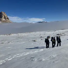 A cloudy day in the McMurdo Dry Valleys