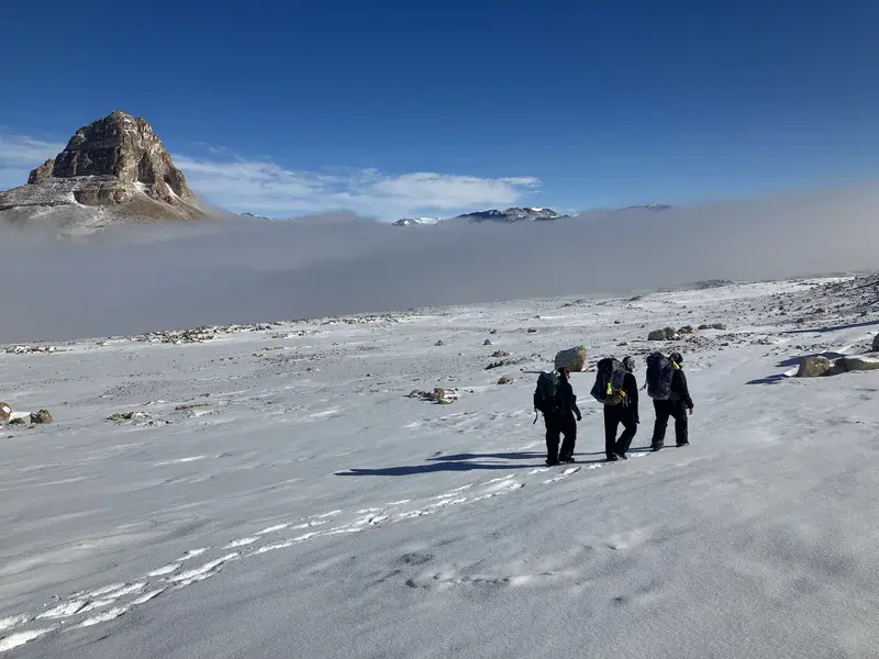 A cloudy day in the McMurdo Dry Valleys