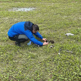 Soil colors written by water