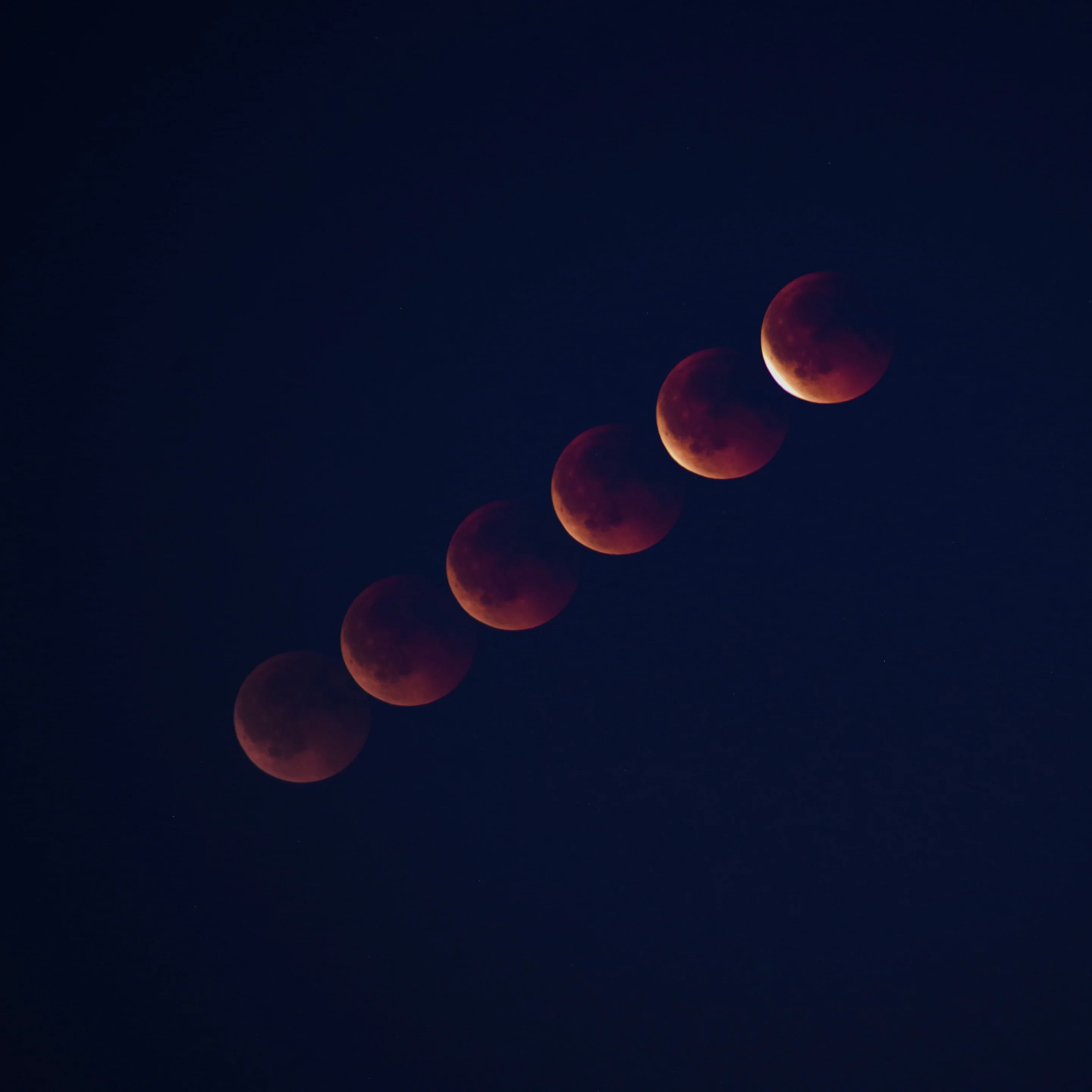 Lunar Eclipse Multi Exposure