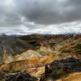 Iceland's Geologic Color Pattern