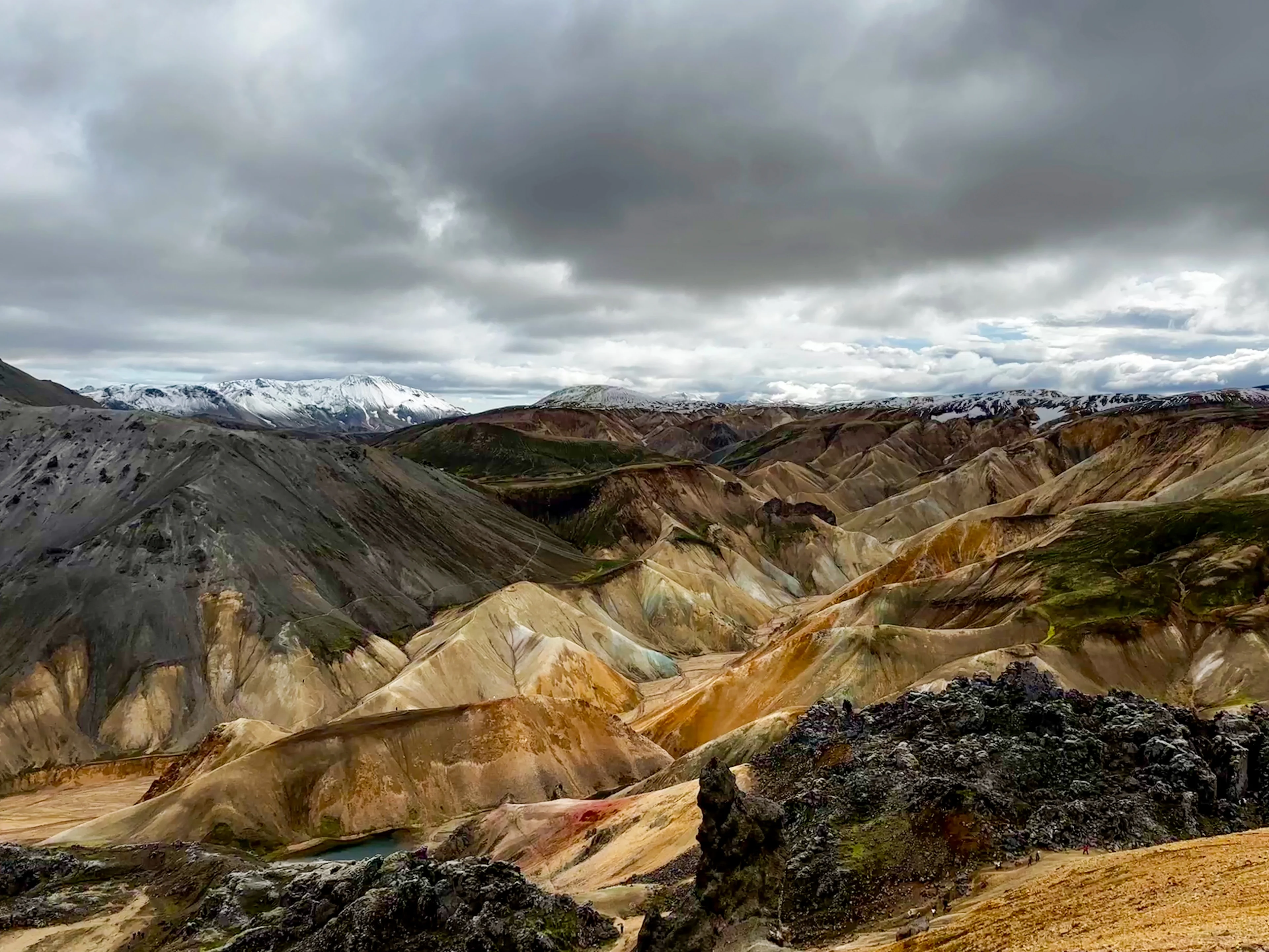 Iceland's Geologic Color Pattern