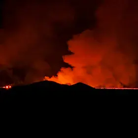 Earth breathing fire